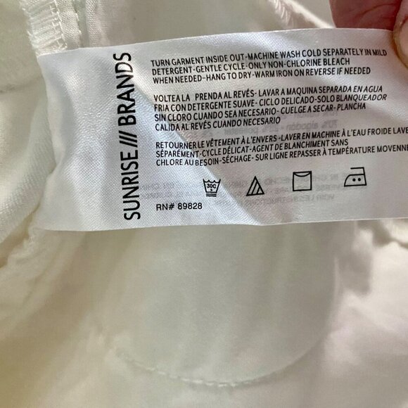 Skinnygirl Mid Rise Skinny Crop Jeans Women's Size 8 Tall Chalk White NEW NWT - Picture 8 of 11